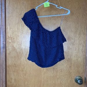 American Eagle one shoulder top